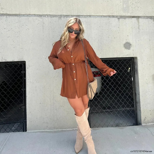 Satin Covered Nights 2-PIECE Tunic Set