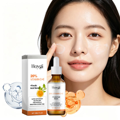 Vitamin C + E Face Serum 30 ml bottle and box