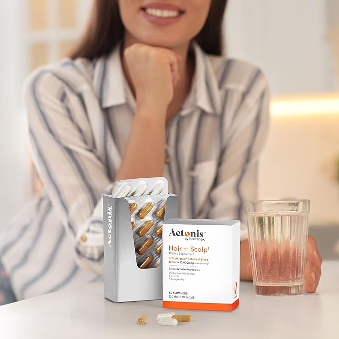 HairMax Actonis Supplement - Hair & Scalp (60-ct blister pack)