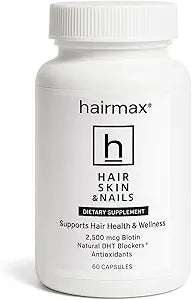 HairMax Dietary Supplements for Hair, Skin & Nails