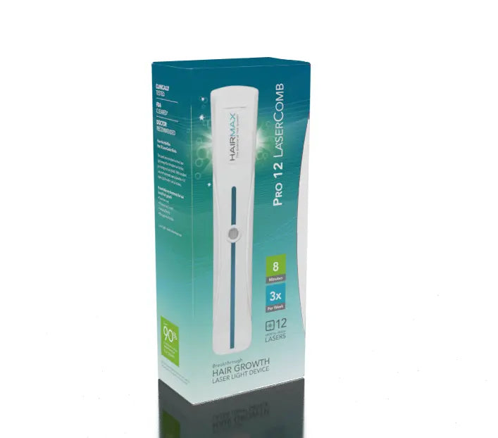 Hairmax Pro 12 LaserComb | Laser Hair Growth Device | 12 Medical-Grade Lasers