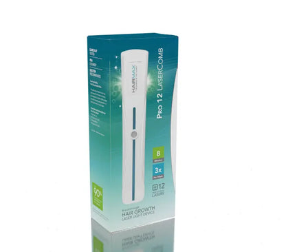 Hairmax Pro 12 LaserComb | Laser Hair Growth Device | 12 Medical-Grade Lasers