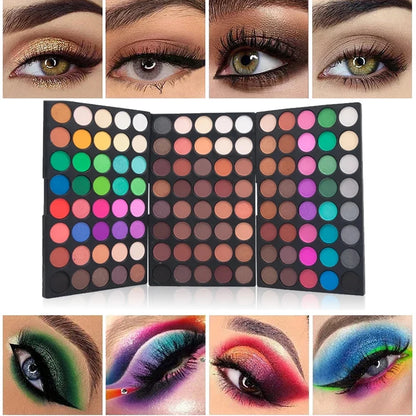 Matte Shimmer Eyeshadow Palette