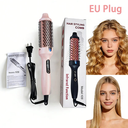 Multifunctional Hair Straightener & Curler, Dual Voltage