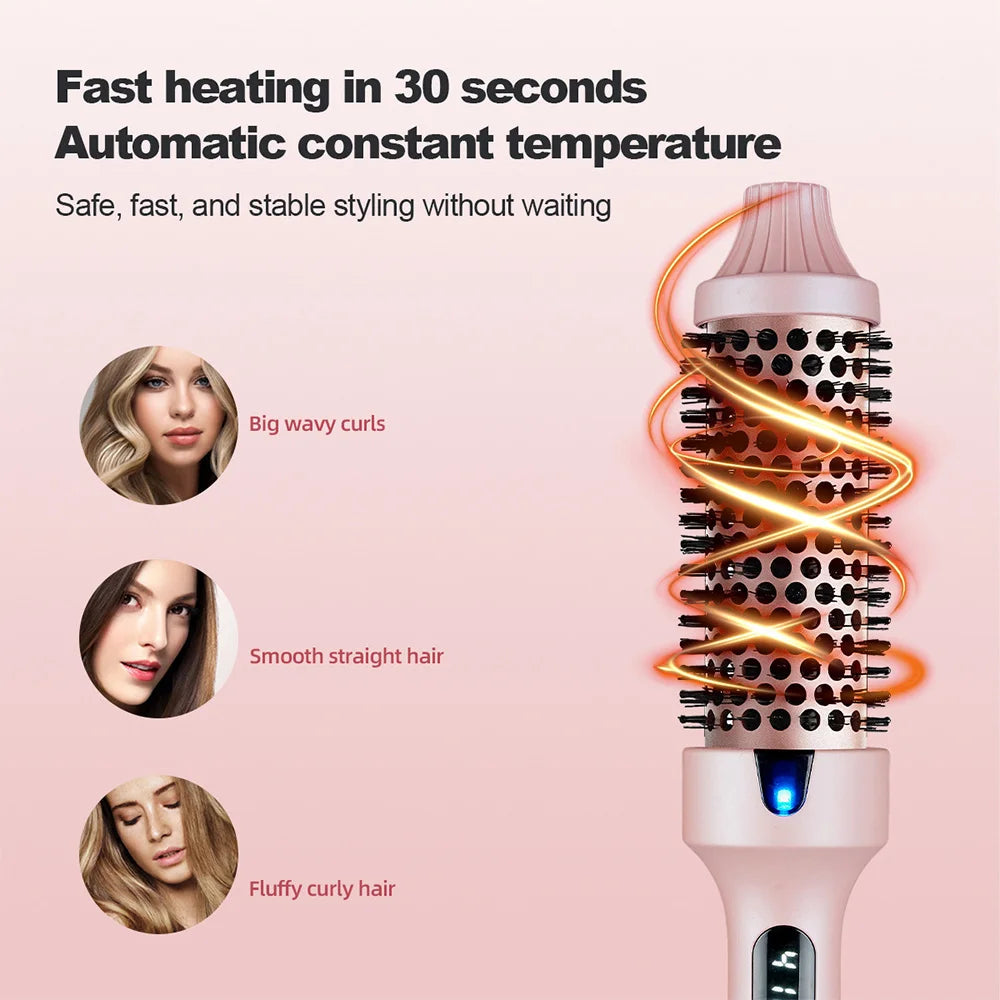 Multifunctional Hair Straightener & Curler, Dual Voltage