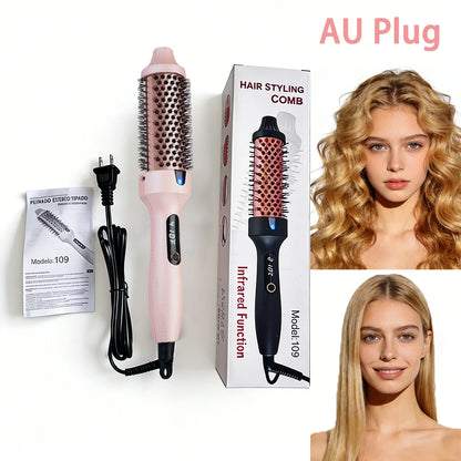 Multifunctional Hair Straightener & Curler, Dual Voltage