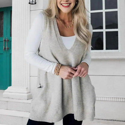 Cozy Pocket Sweater Vest