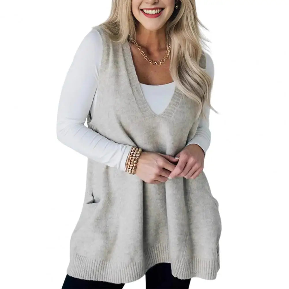 Cozy Pocket Sweater Vest