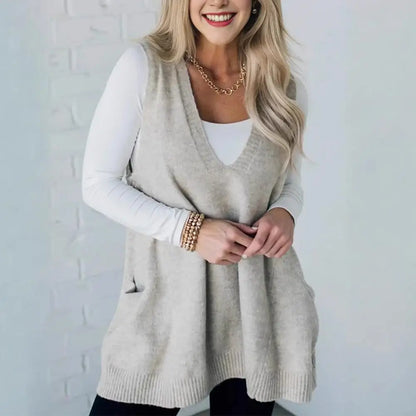 Cozy Pocket Sweater Vest