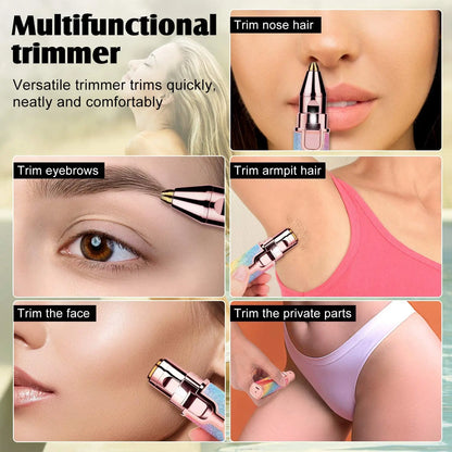 2-in-1 Women's Eyebrow and Facial Hair Removal Device