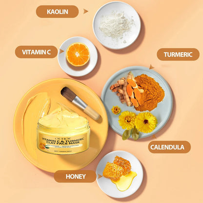 Vitamin C Exfoliating facial mask