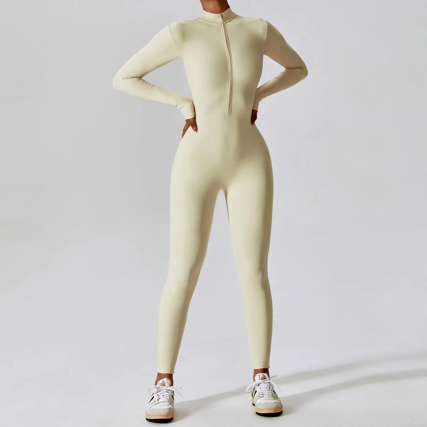 Gym Zipper Jumpsuits