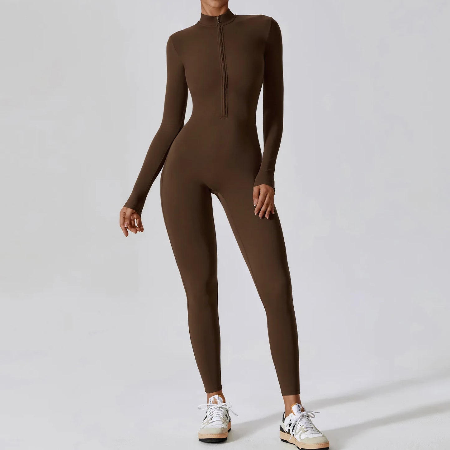 Gym Zipper Jumpsuits