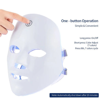 Rechargeable Facial LED Mask