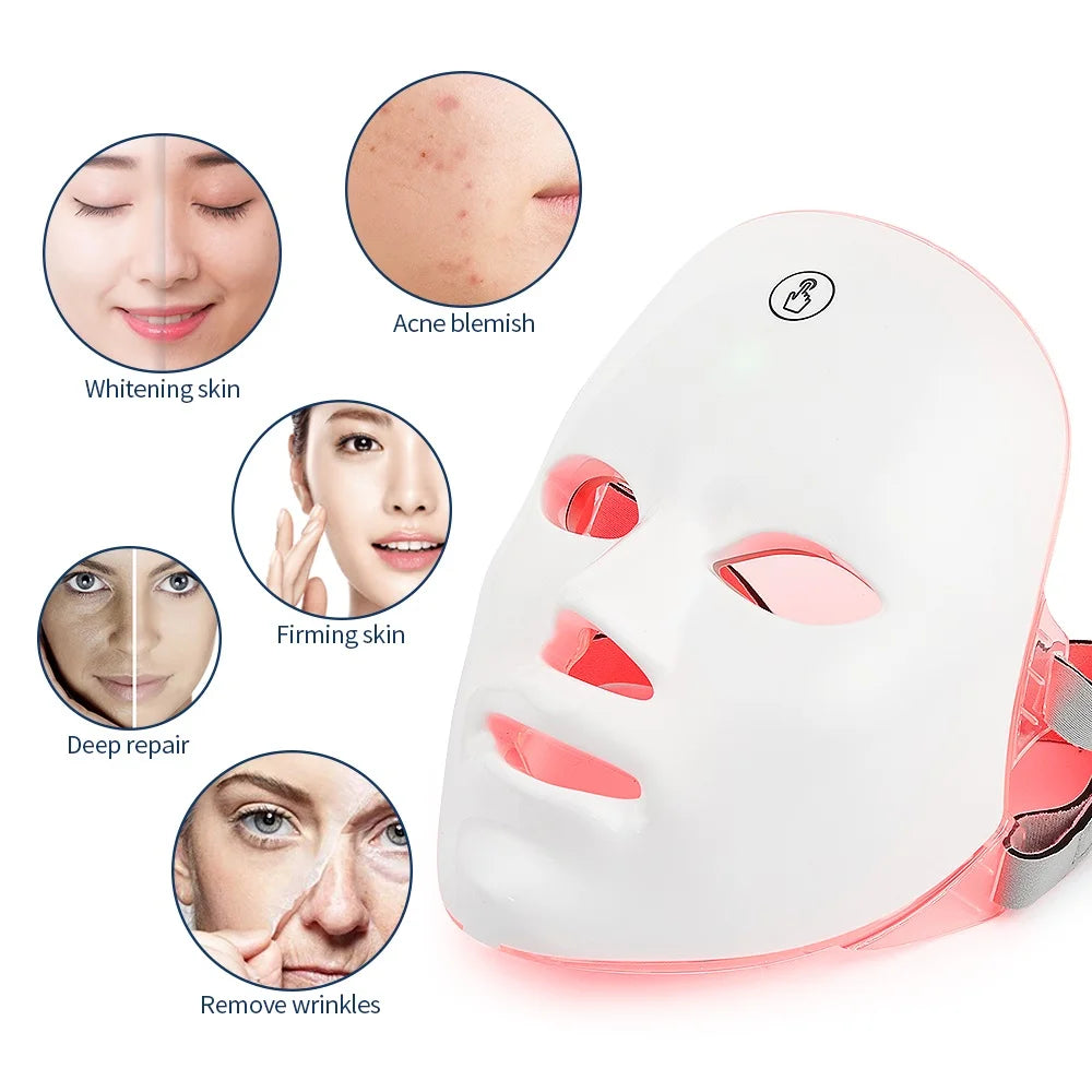 Rechargeable Facial LED Mask