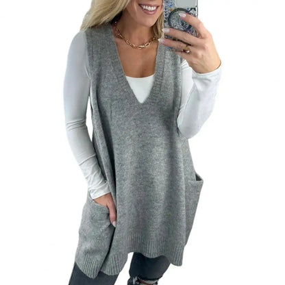 Cozy Pocket Sweater Vest