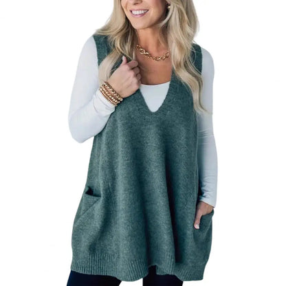 Cozy Pocket Sweater Vest