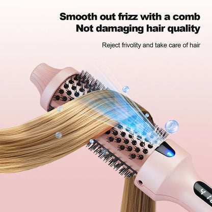 Multifunctional Hair Straightener & Curler, Dual Voltage
