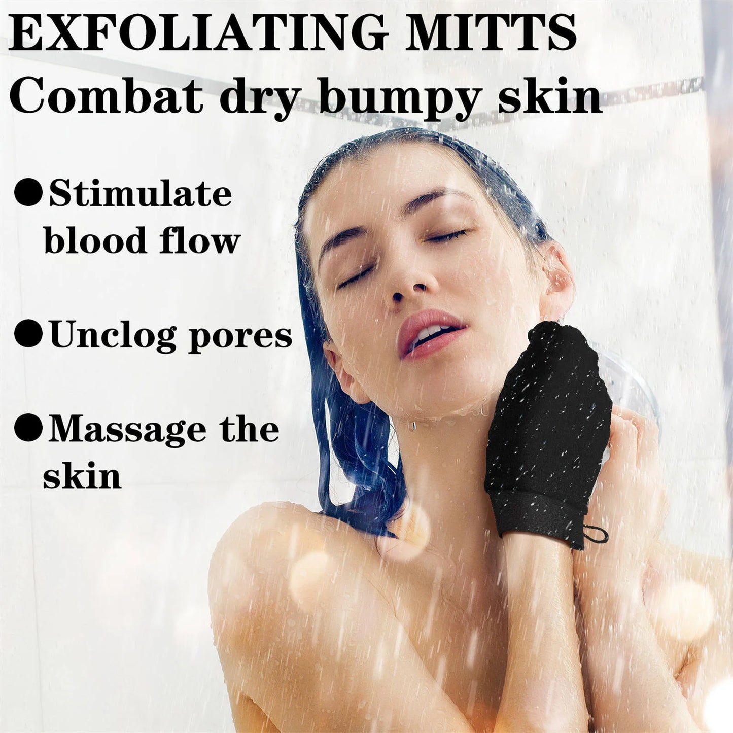 Scrub Exfoliating Gloves