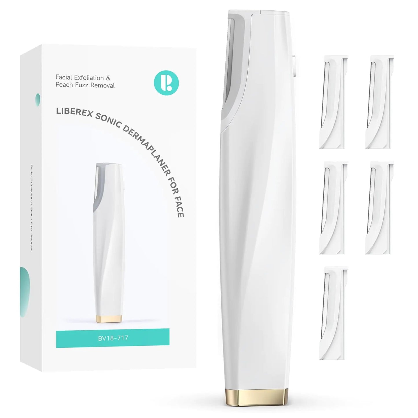 GlowSonic Dermaplaning Elite Skin Exfoliater