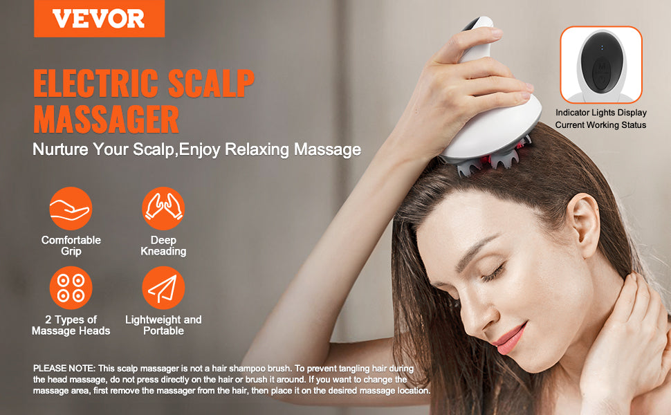 ScalpRevive electric scalp massager hair growth benefits