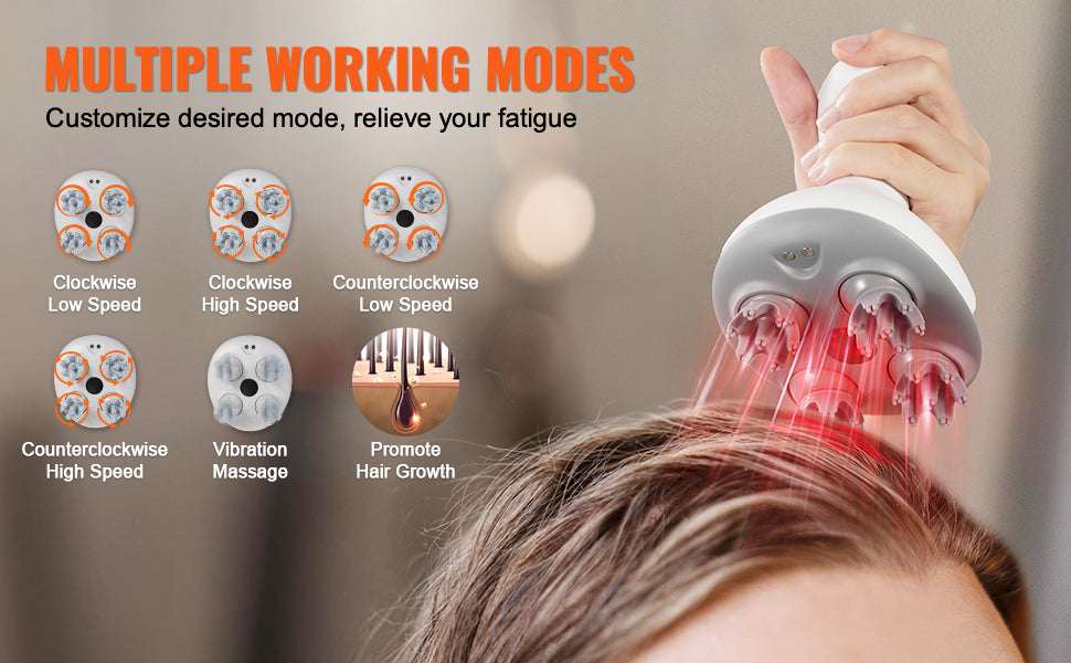 ScalpRevive rechargeable head massager stress relief